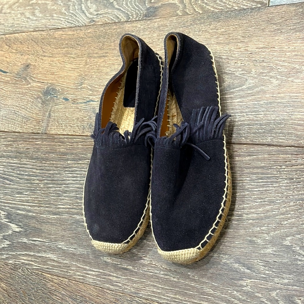 Chloe espadrille moccasin navy size 37